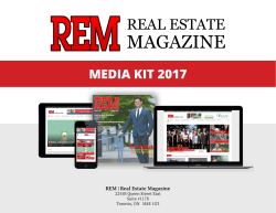 Media Kit for Advertisers