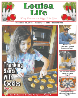 Thanking Santa With Cookies