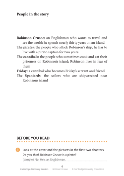People in the story BEFORE YOU READ