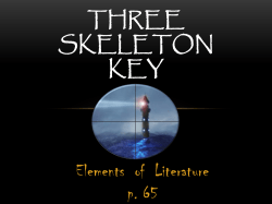 Three Skeleton Key