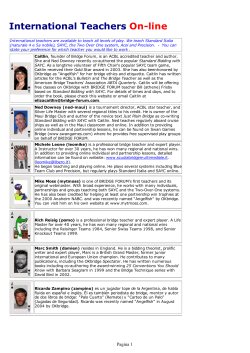 International Teachers On-line