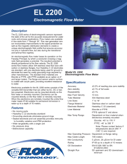 Electromagnetic Flow Meter - EL2200