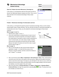 Student Activity PDF - TI Education
