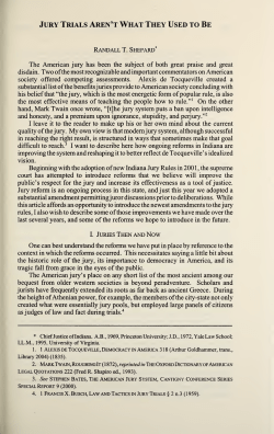 Indiana Law Review - Open Access Journals at IUPUI
