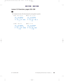 Solutions - TeacherWeb