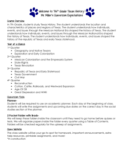7th Grade Syllabus