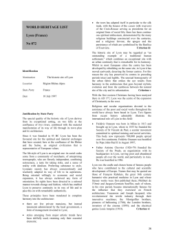 Advisory Body Evaluation (ICOMOS)