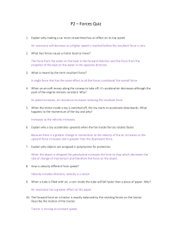 P2 – Forces Quiz