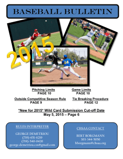 Baseball Bulletin