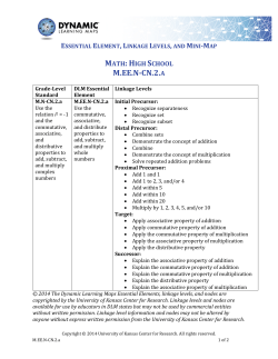 M.EE.N-CN.2.A - Dynamic Learning Maps
