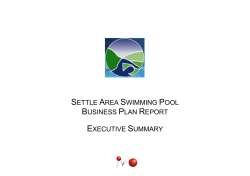 settle area swimming pool business plan report executive summary