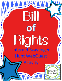 Bill of Rights - Cobb Learning