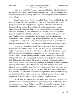 I grew up in the 1960`s. There are memories of that time indelibly