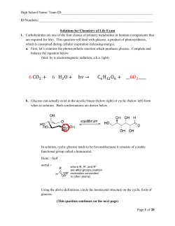 Chemistry of Life