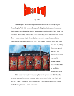 By Tony At the height of the Roman Empire it seemed that no one