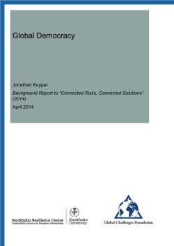 Global Democracy