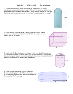 03-18 Surface Area HW