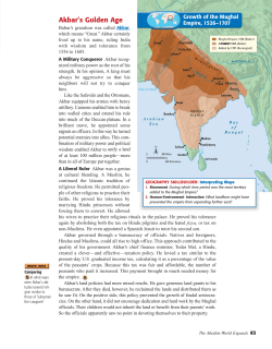 Akbar`s Golden Age