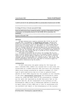 K.A.Osinga, R.F.Evers, J.C.Van der Laan and H.F.Tabak Section for