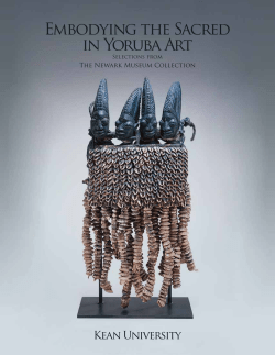 Embodying the Sacred in Yoruba Art
