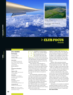 Club FoCus - Borders Gliding Club