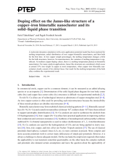 Doping effect on the Janus-like structure of a copper&ndash;iron bimetallic