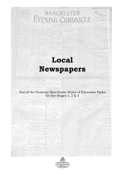 Local Newspapers - The Greater Manchester County Record Office