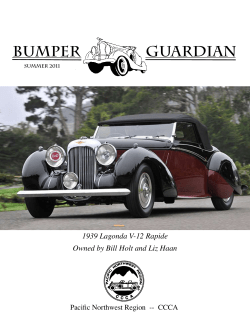 The early history of our Lagonda Rapide is unknown