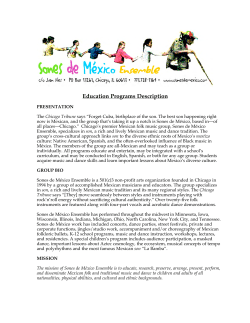 Education Programs Description - Just Make It Happen Productions