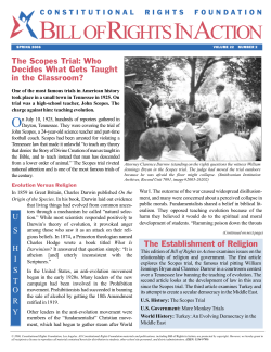 Scopes trial - Constitutional Rights Foundation
