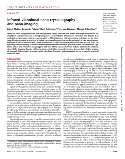 Infrared vibrational nanocrystallography and nanoimaging