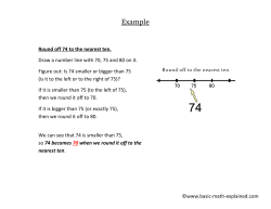 Rounding Off Numbers Cards