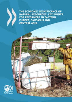 the economic significance of natural resources