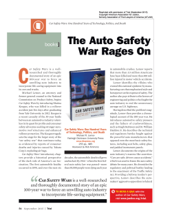 Car Safety Wars - Care For Crash Victims