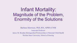 Infant Mortality - Wichita State University