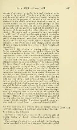 Acts and resolves passed by the General Court