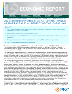job growth disappoints in march, but 2017 running at