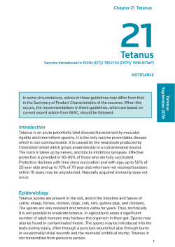 Tetanus