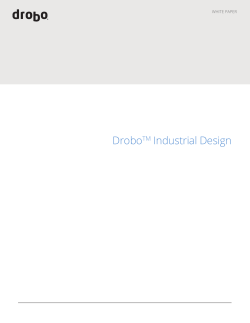 DroboTM Industrial Design
