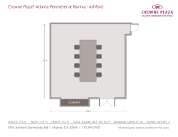 Crowne Plaza&reg; Atlanta Perimeter at Ravinia