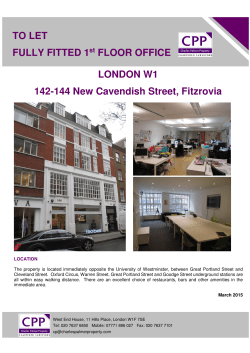 142-144 New Cavendish Street Fitzrovia