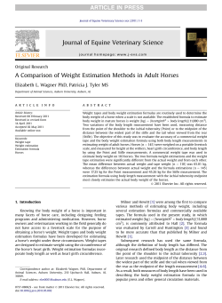 A Comparison of Weight Estimation Methods in Adult