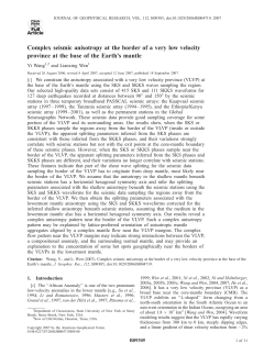 Reprint pdf - Geophysics, Department of Geosciences, Stony Brook