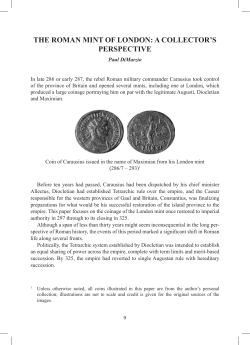 The Roman Mint of London