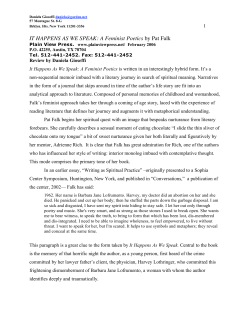 continued - Pat Falk