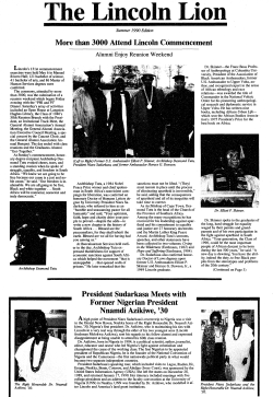 Summer - Lincoln University