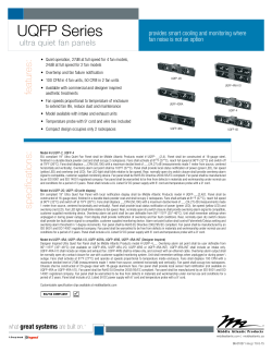 UQFP Series - Middle Atlantic