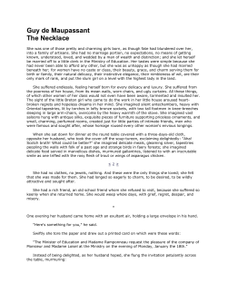 The Necklace - Locust Fork High School
