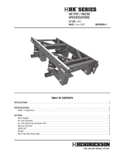 L490 - HK190T-HK230 Specifications
