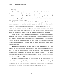 5.1 Wettability